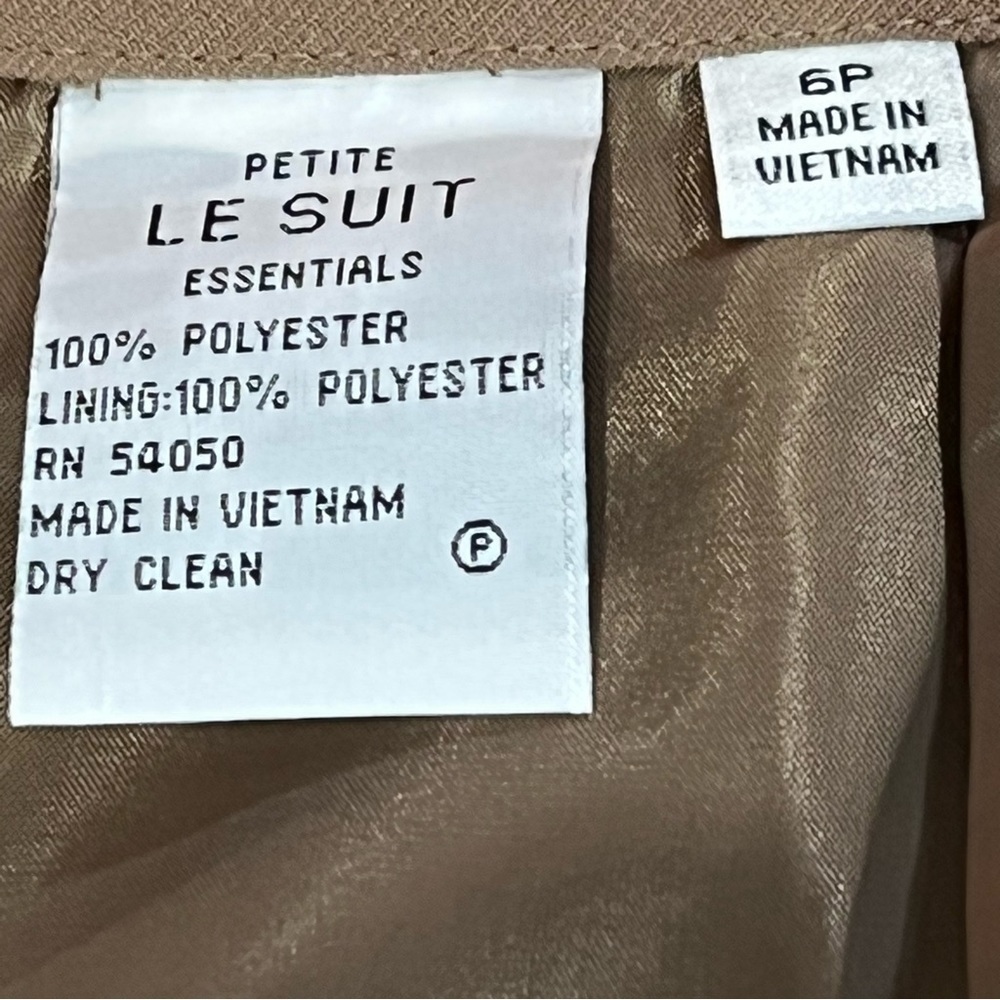 LE SUIT PETITE WOMEN'S TWO PIECE SKIRT & JACKET/BLAZER‎ SUIT/SET - Picture 14 of 14